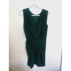 Emerald Silk Dress/Top